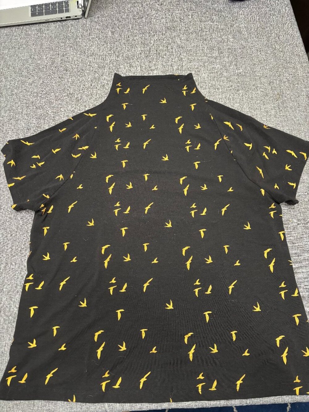 Oiselle Mock Neck Short Sleeve, XL
